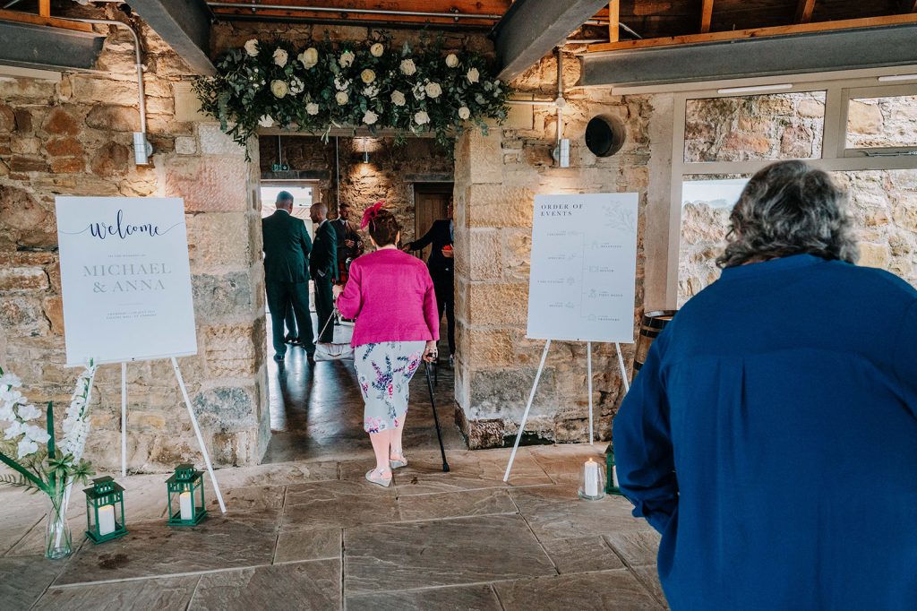 Wedding at Falside Mill