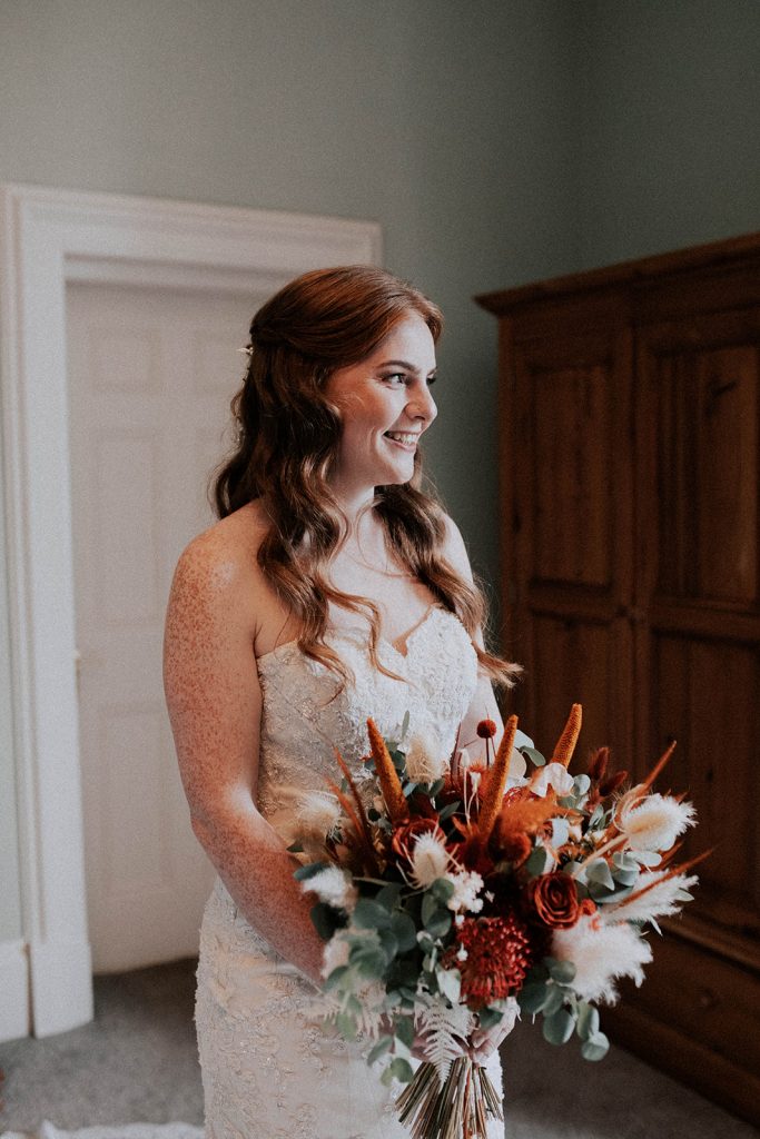 Dried flower wedding at taypark House