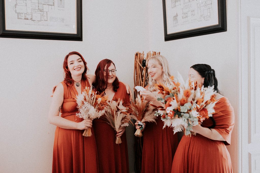 Dried flower wedding at taypark House