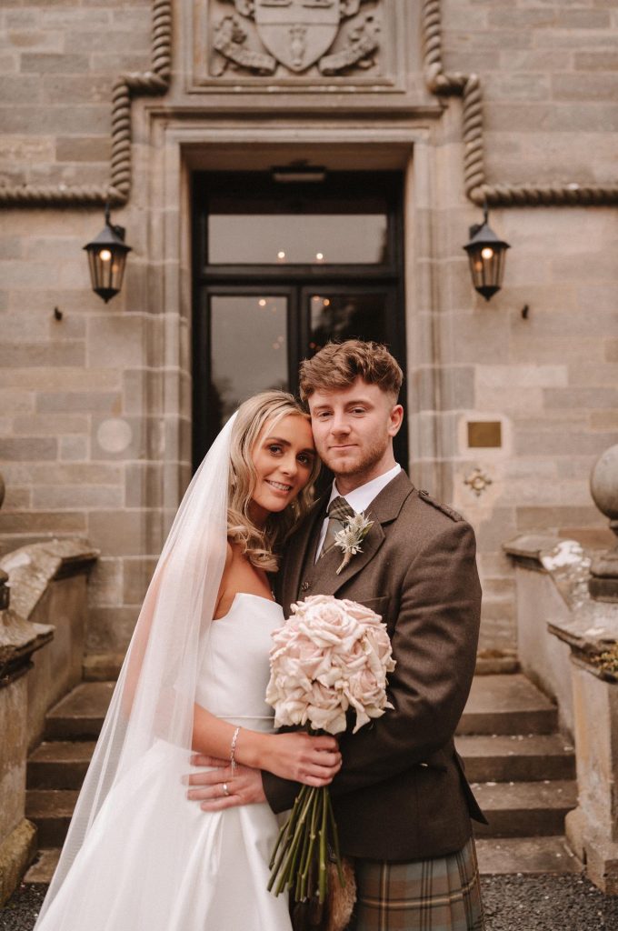 Wedding at Kinnettles Castle