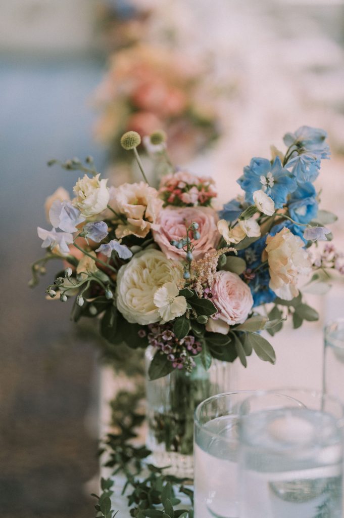 spring wedding at Balbirnie House