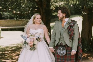 clients testimonial for wedding at Balbirnie