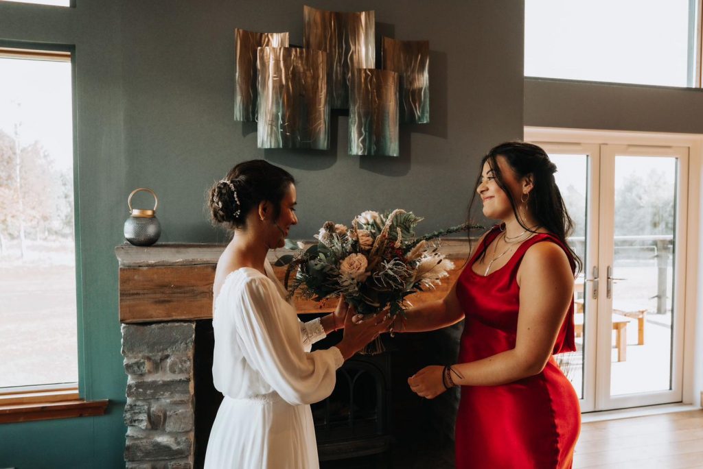 clients testimonial for wedding at Forbes of Kingennie