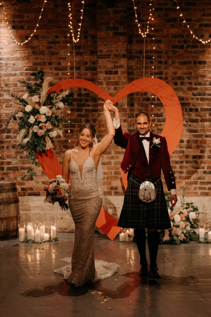 Wedding at Kinkell Byre