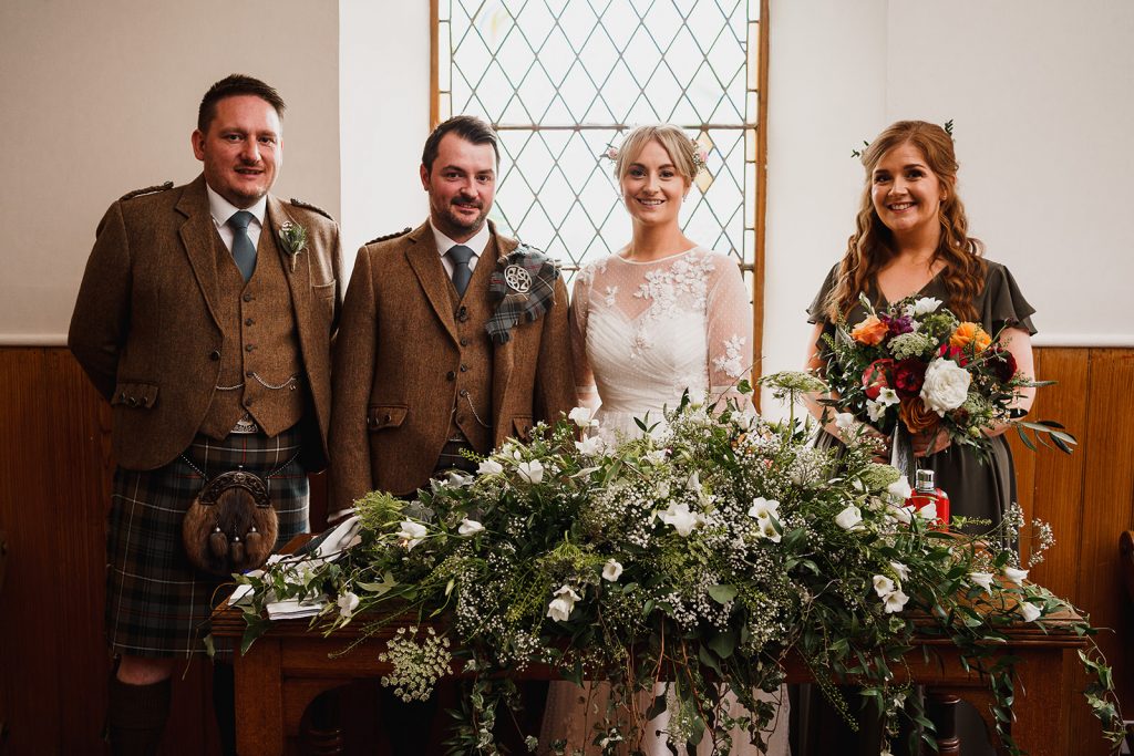 Wedding at Glen Clova
