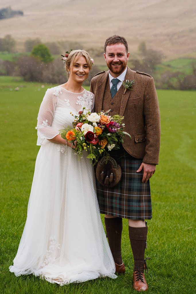 Client testimonial for the Stacey & AJ's wedding at Glen Clova Hotel