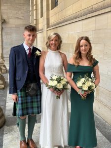 clients testimonial for wedding at The Registrars Dundee