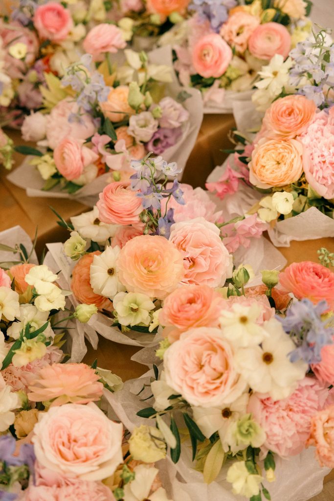 Spring wedding at Bachilton Barn 