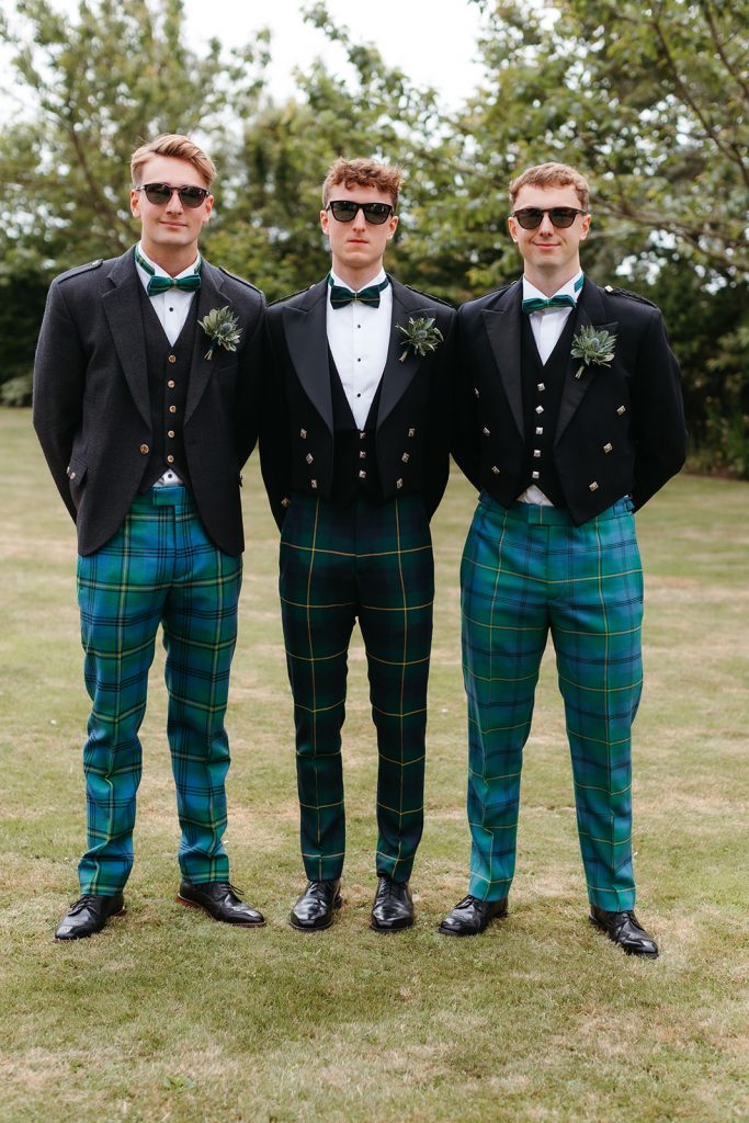groom + gents dressed for wedding