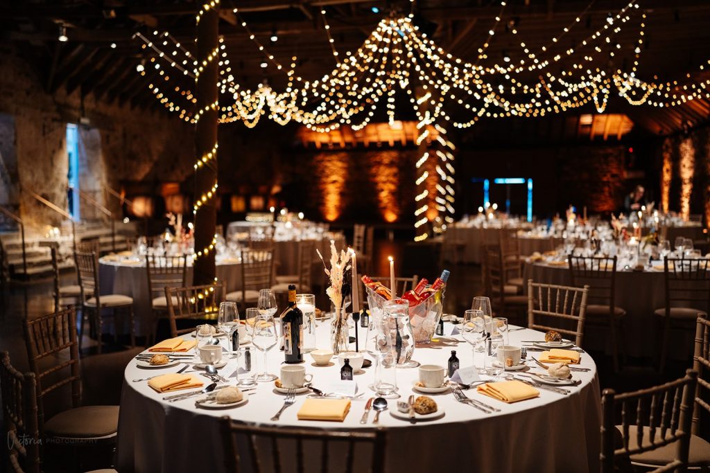 Dried flower wedding at Kinkell Byre