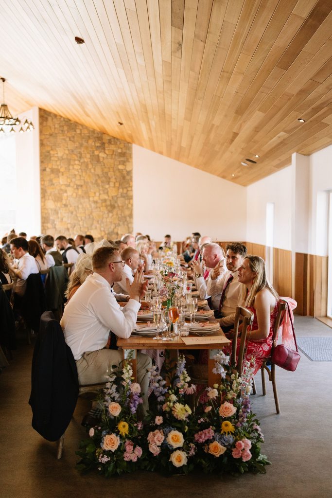 guest at cardney steading wedding