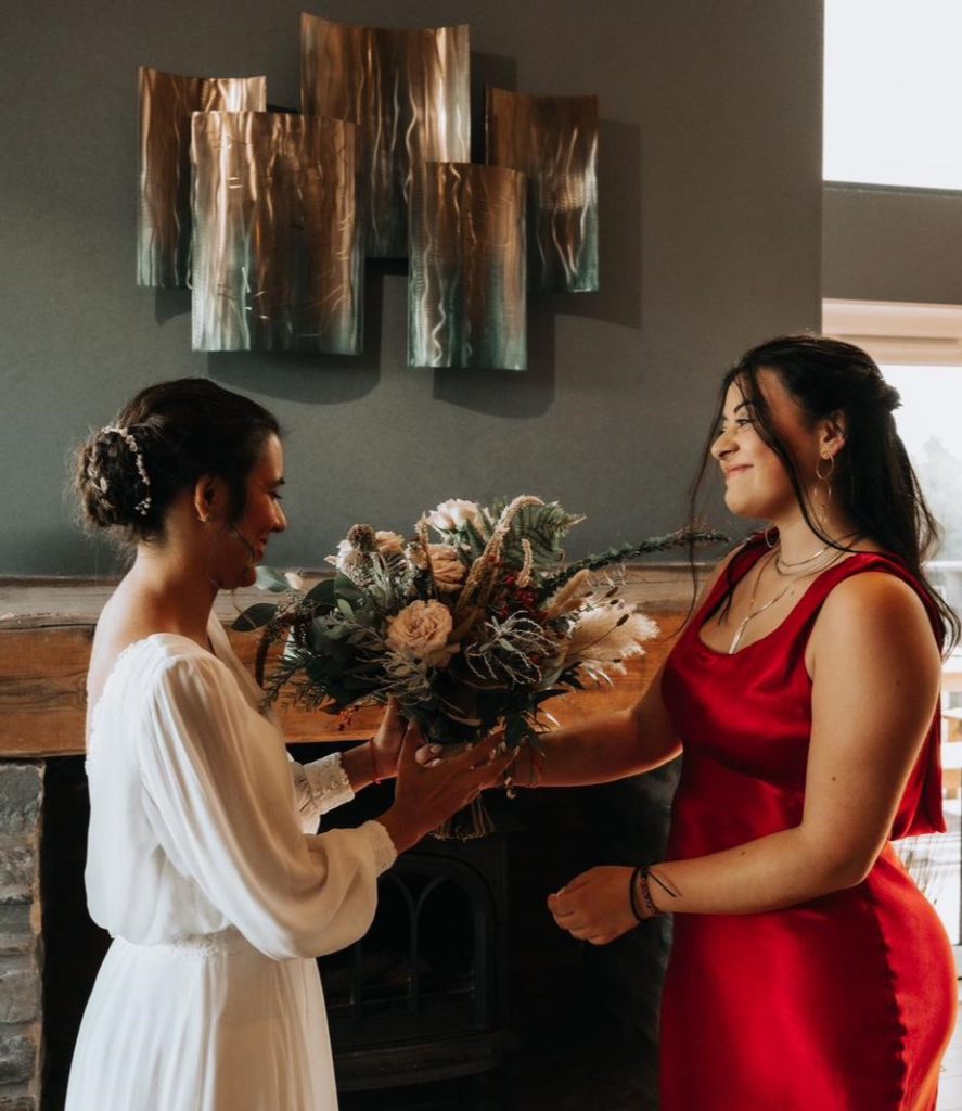 rustic wedding bouquet