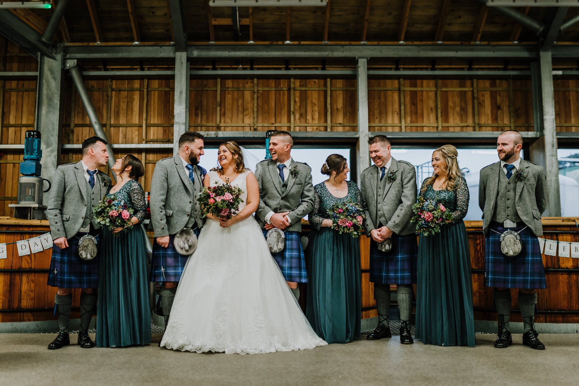 Weddings in Fife. Lindores Distillery