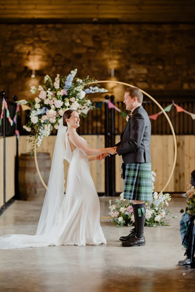 Wedding at Falside Mill- Spring wedding- Fraoch Floral Design