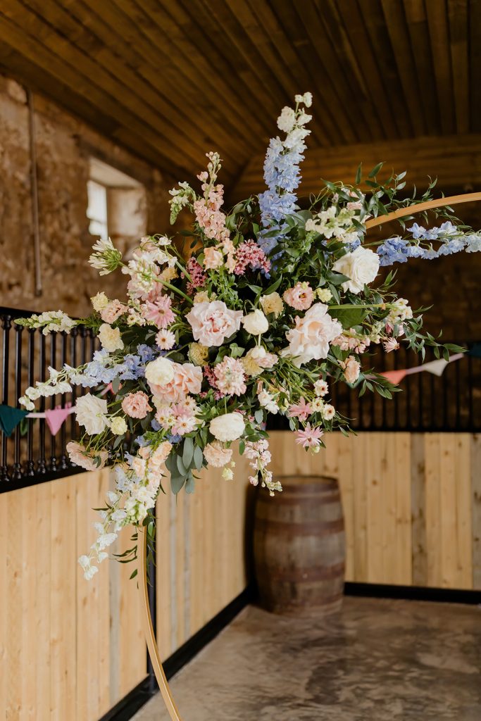 Wedding at Falside Mill- Spring wedding- Fraoch Floral Design
