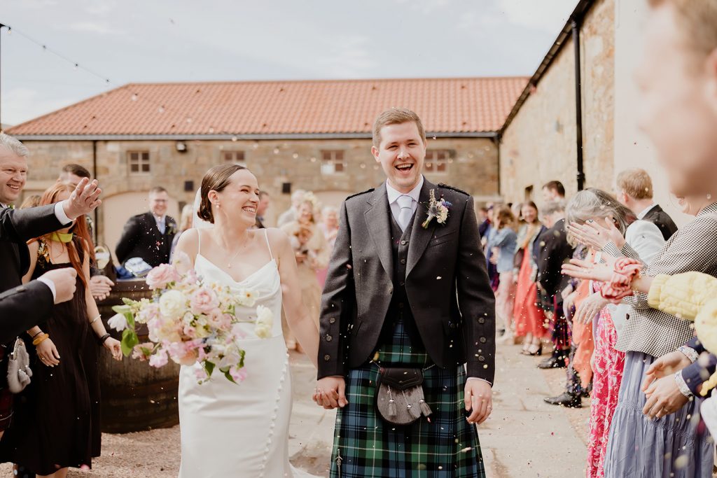 Wedding at Falside Mill- Spring wedding- Fraoch Floral Design